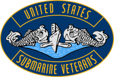 U S Submarine Veterans Inc. Logo Badge
