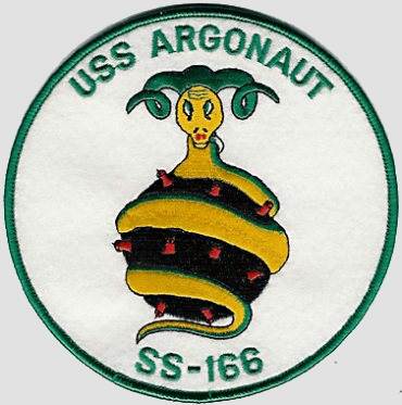 USS Argonaut Ships Patch