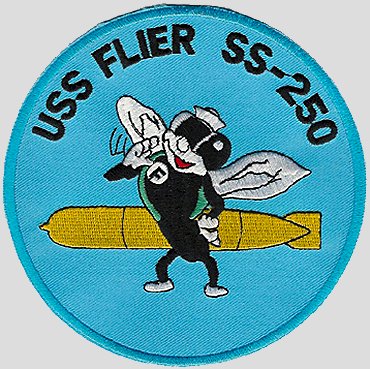 USS Flier (SS-250) Ships Patch