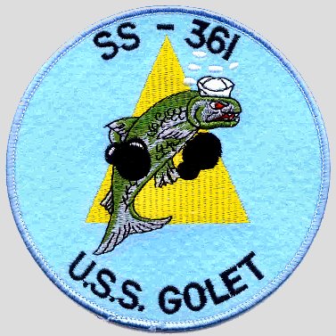 USS Golet (SS-361) Patch
