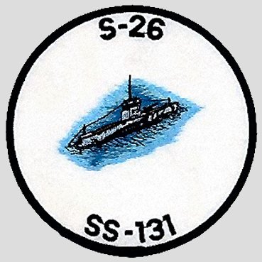 USS S-26 (SS-131) patch
