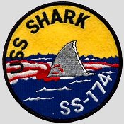 USS Shark (SS-174) Ships Patch