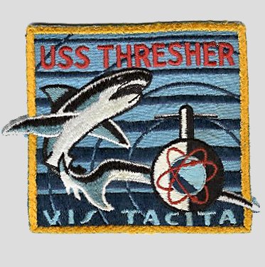 USS Thresher  (SSN-593) Ships Patch