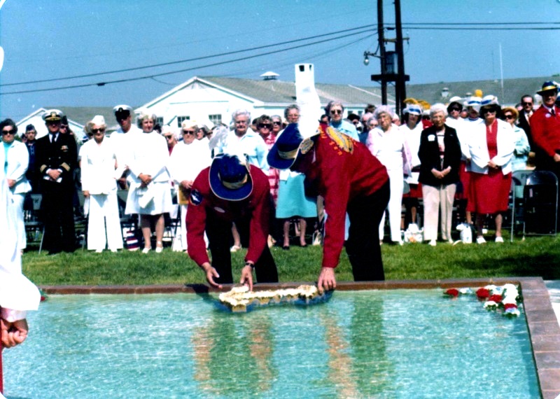 Dedication Ceremony at Reflecting Pond